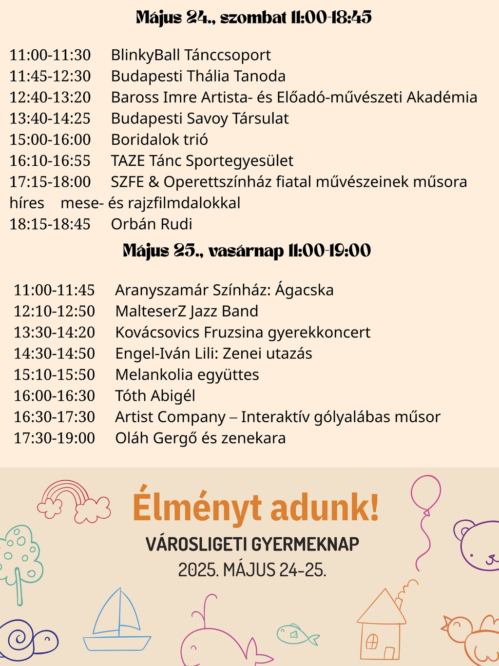 gyereknap program oldal