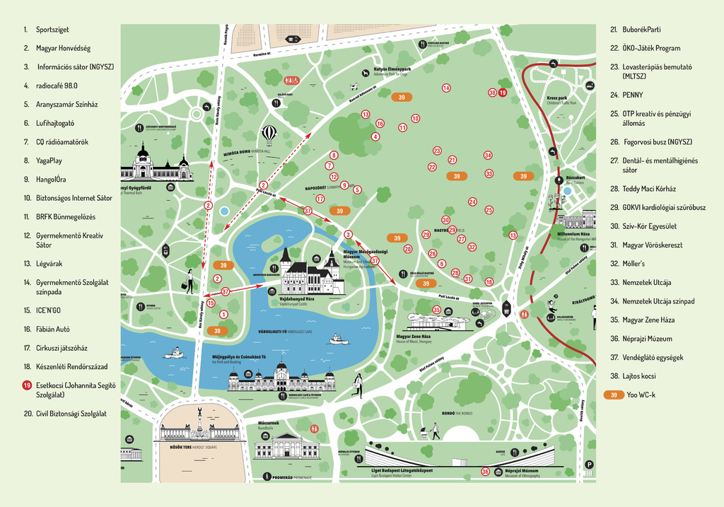 Gyermeknap 2025 térkép