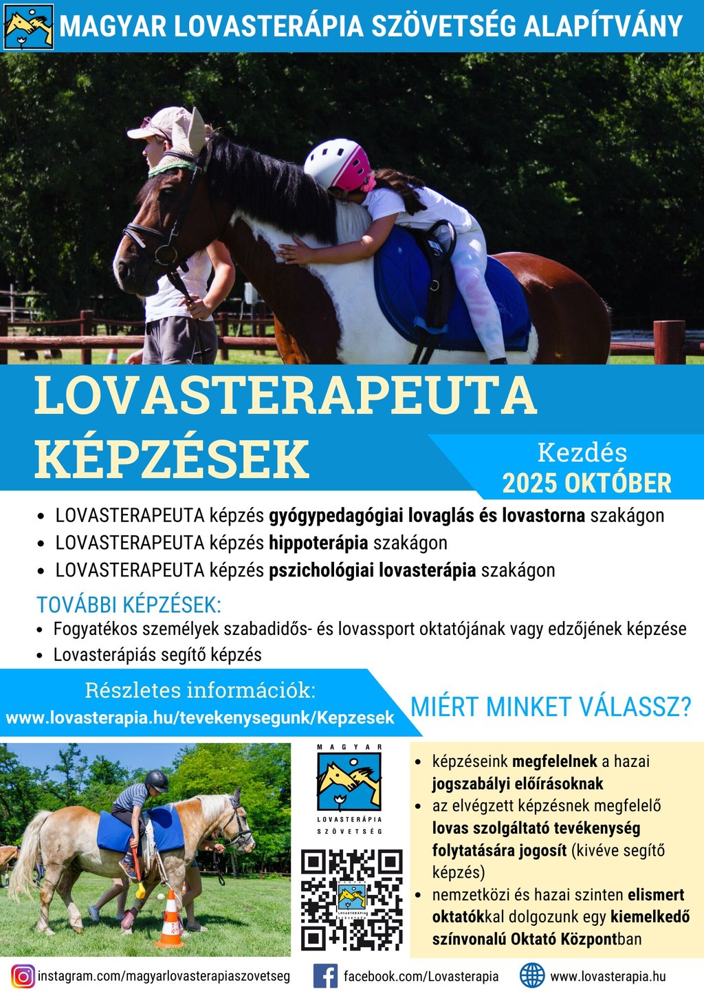 lovasterapeuta képzés