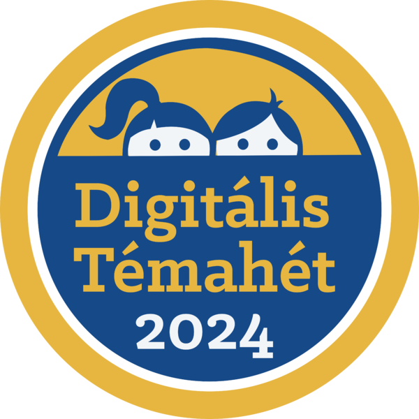 digitális témahét jelvény