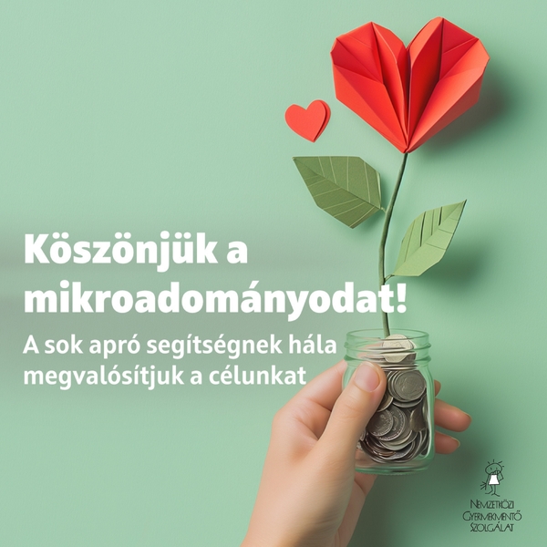 OTP Adományozási program köszönet